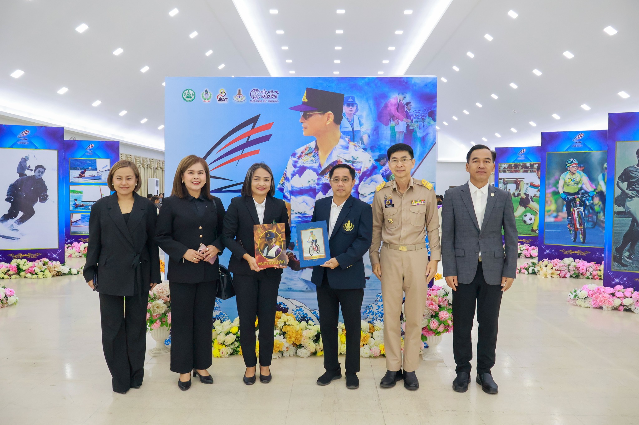 สวท.สุโขทัย ร่วมกิจกรรมงานวันกีฬาแห่งชาติจังหวัดสุโขทัย ประจำปี 2568